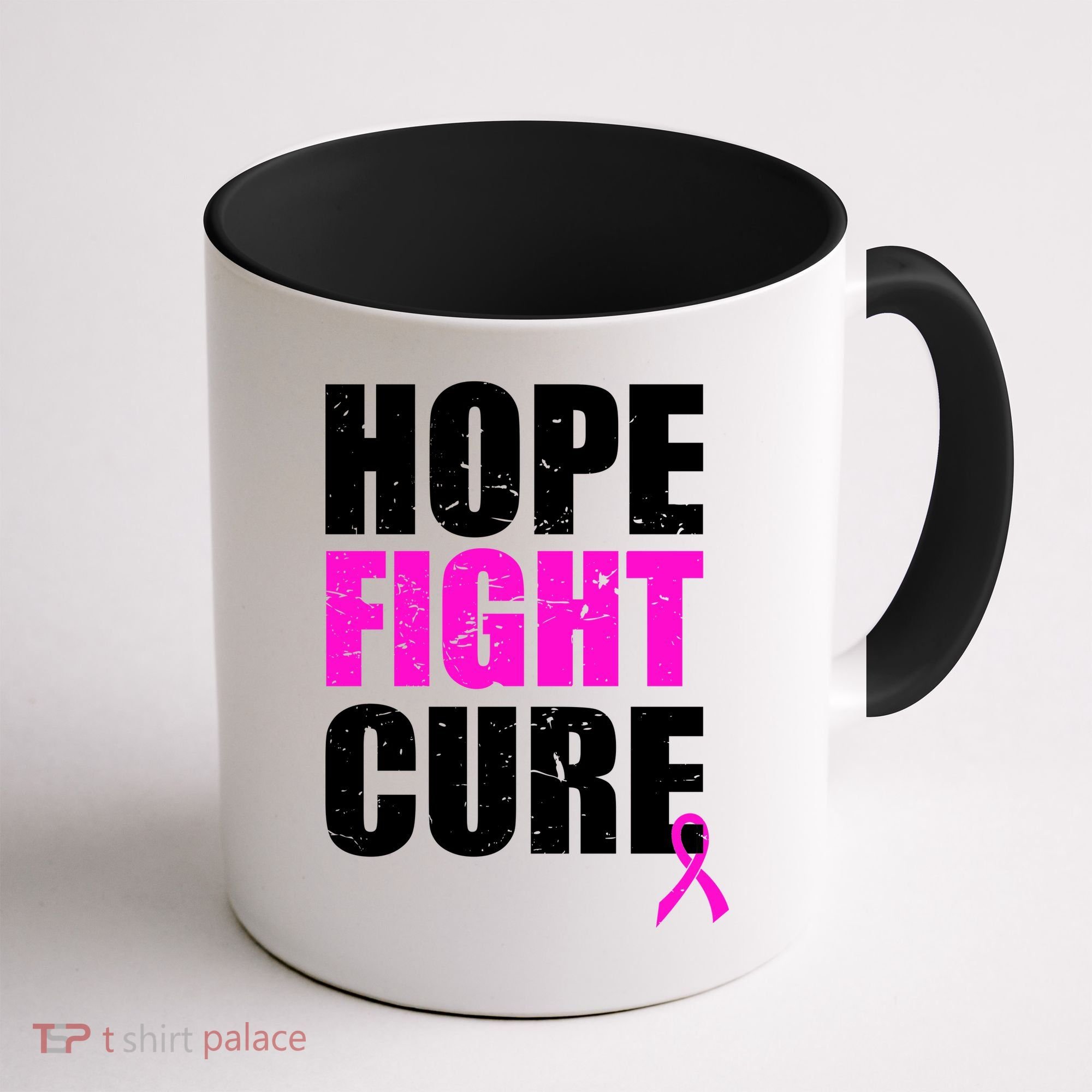 Hope Fight Cure Breast Cancer Coffee Mug