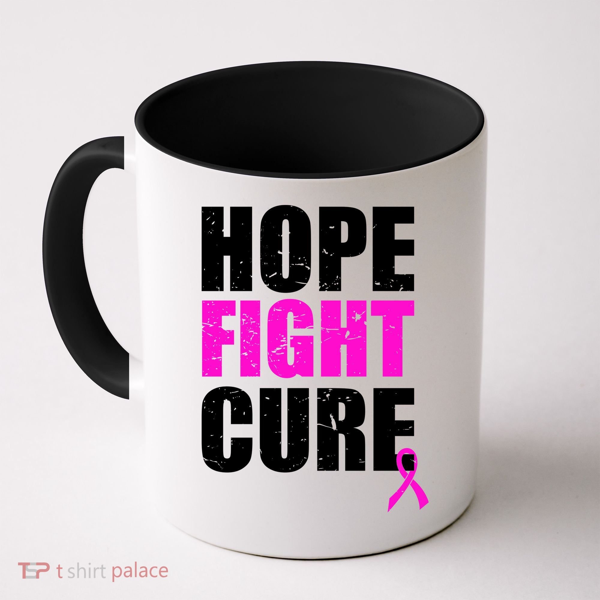 Hope Fight Cure Breast Cancer Coffee Mug