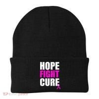 Hope Fight Cure Breast Cancer Beanie thumb 0