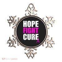 Hope Fight Cure Breast Cancer Ornament thumb 0