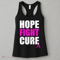 Hope Fight Cure Breast Cancer Women's Tank Top thumb 3