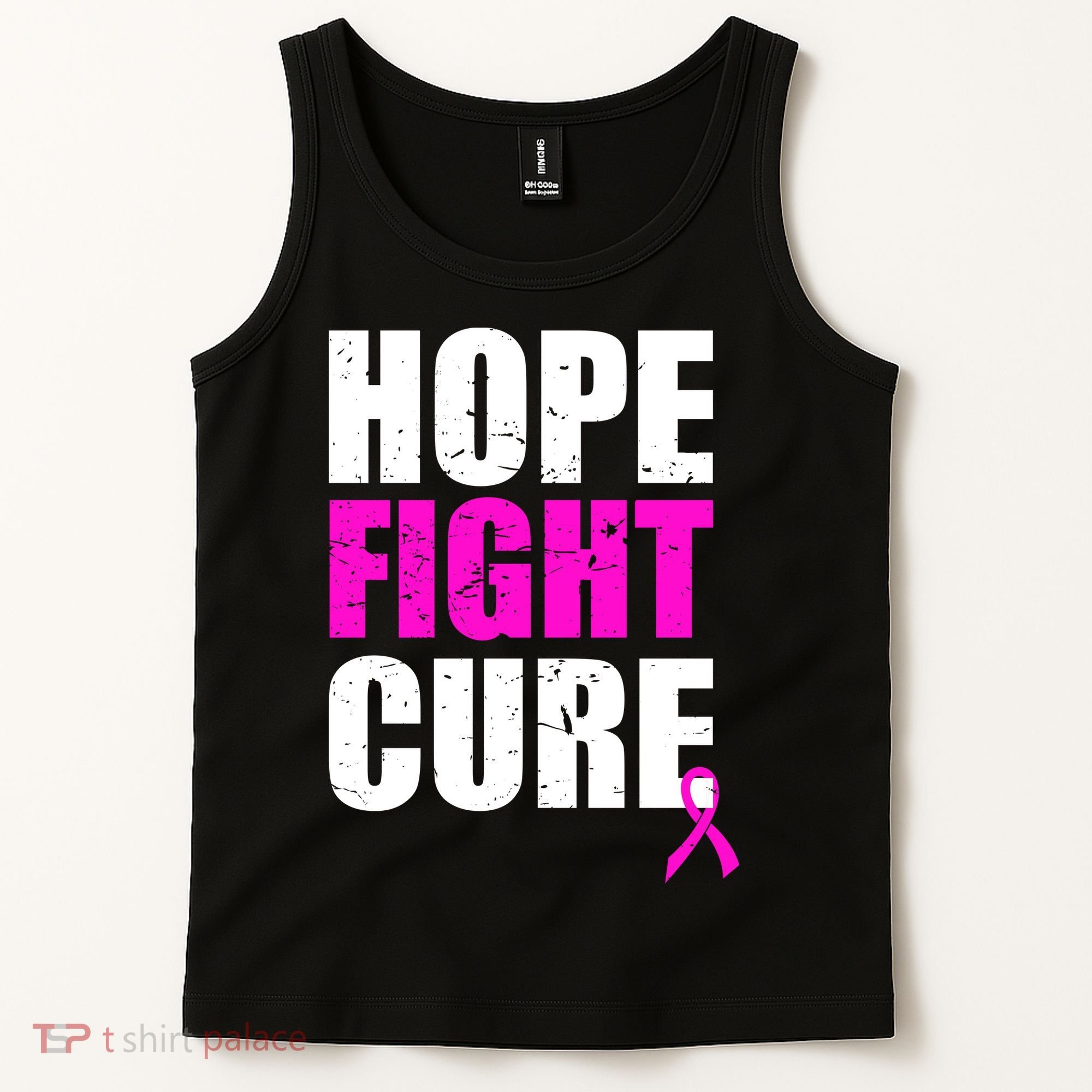 Hope Fight Cure Breast Cancer Tank Top