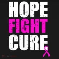 Hope Fight Cure Breast Cancer Women's T-Shirt thumb 6