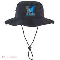 Hope For A Cure Diabetes Awareness Butterfly Bucket Hat thumb 0