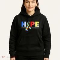 Hope For Autism Awareness Tribute Hoodie thumb 5