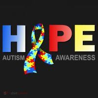 Hope For Autism Awareness Tribute Apron thumb 3