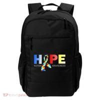 Hope For Autism Awareness Tribute Backpack thumb 0