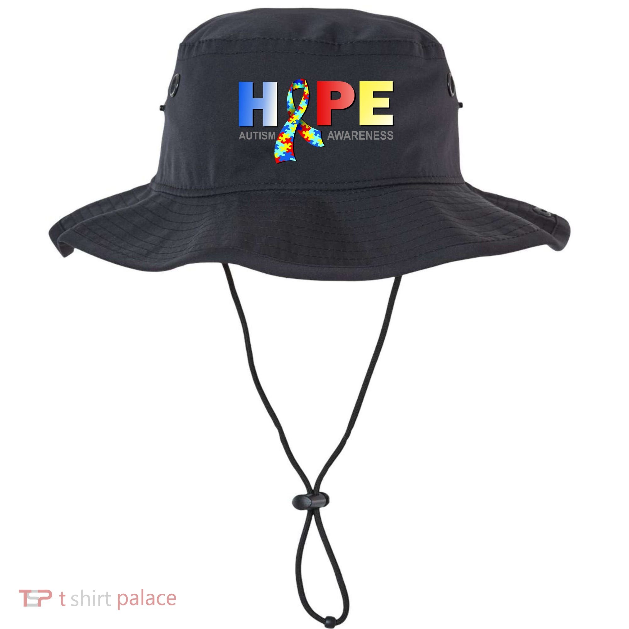 Hope For Autism Awareness Tribute Bucket Hat