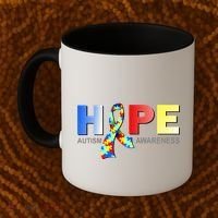 Hope For Autism Awareness Tribute Coffee Mug thumb 2