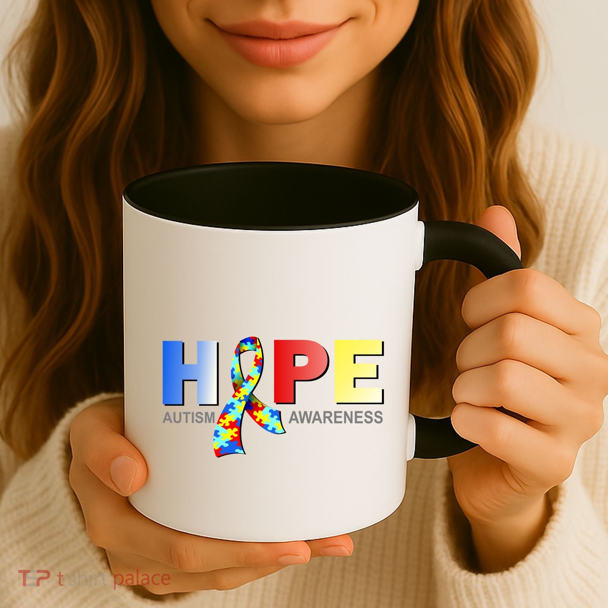 Hope For Autism Awareness Tribute Coffee Mug