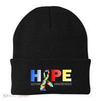 Hope For Autism Awareness Tribute Beanie thumb 0