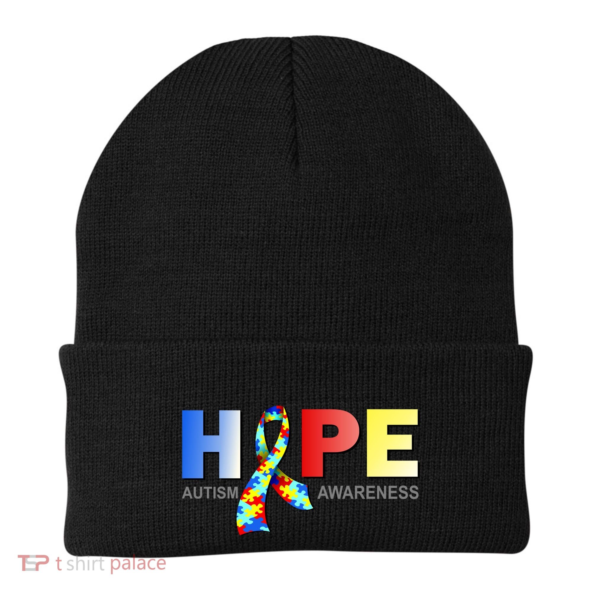 Hope For Autism Awareness Tribute Beanie