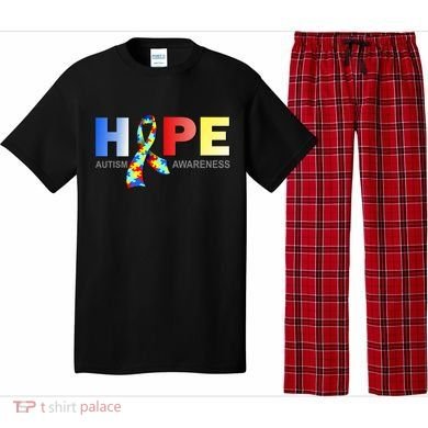Hope For Autism Awareness Tribute Pajama Set