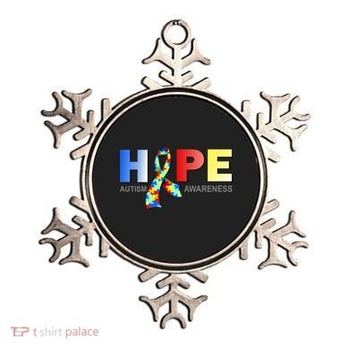 Hope For Autism Awareness Tribute Ornament