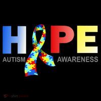 Hope For Autism Awareness Tribute Baby Bodysuit thumb 2
