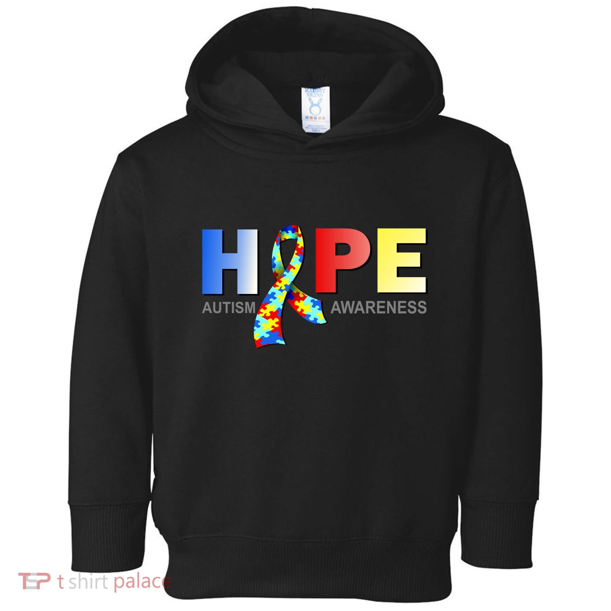 Hope For Autism Awareness Tribute Toddler Hoodie