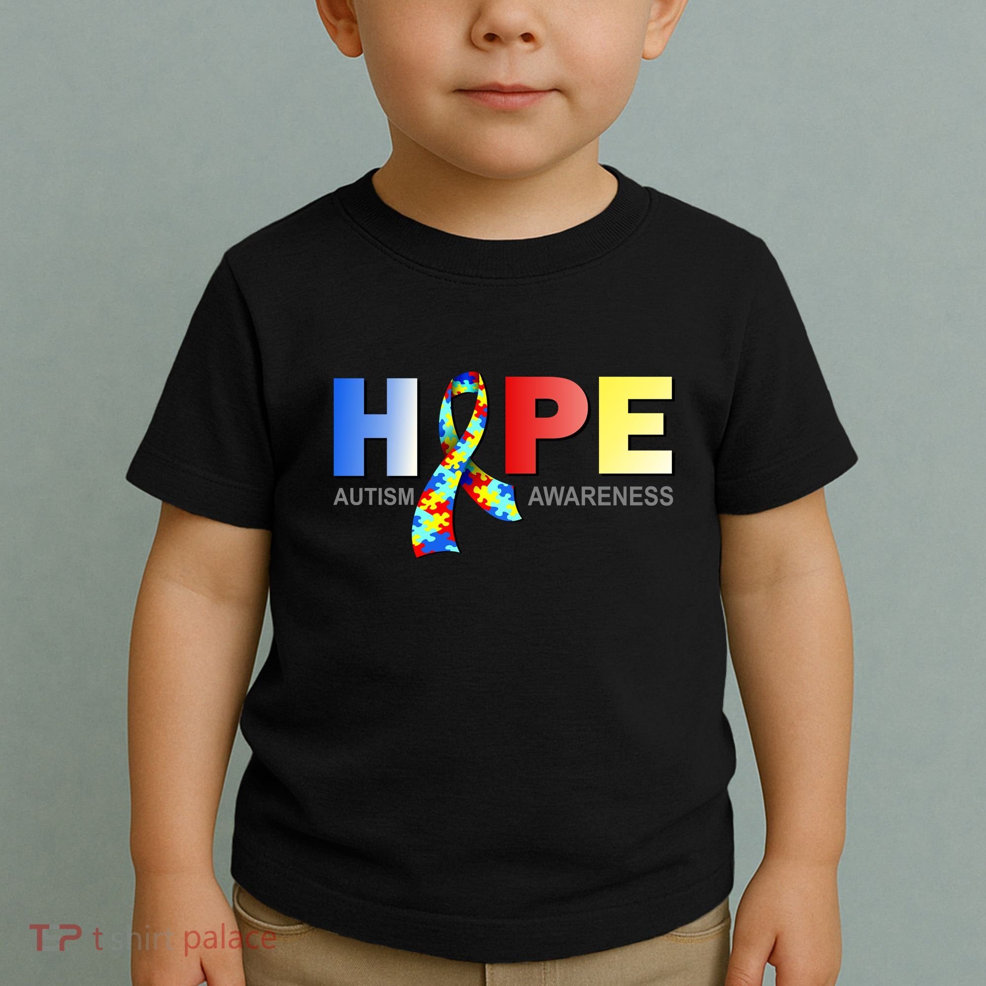Hope For Autism Awareness Tribute Toddler T-Shirt