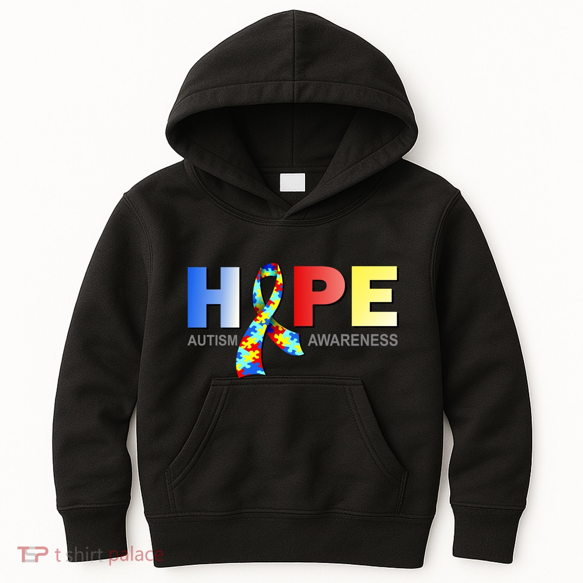 Hope For Autism Awareness Tribute Kids Hoodie