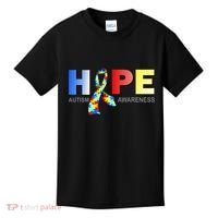 Hope For Autism Awareness Tribute Kids T-Shirt thumb 0