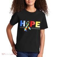 Hope For Autism Awareness Tribute Kids T-Shirt thumb 2