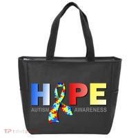 Hope For Autism Awareness Tribute Tote Bag thumb 0