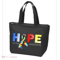 Hope For Autism Awareness Tribute Tote Bag thumb 3