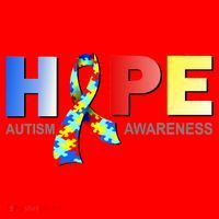 Hope For Autism Awareness Tribute Santa Hat thumb 1
