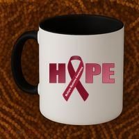 Hope For Multiple Myeloma Awareness Tribute Coffee Mug thumb 2