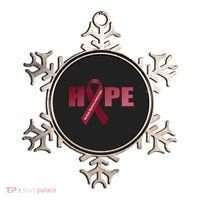 Hope For Multiple Myeloma Awareness Tribute Ornament thumb 0
