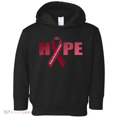 Hope For Multiple Myeloma Awareness Tribute Toddler Hoodie