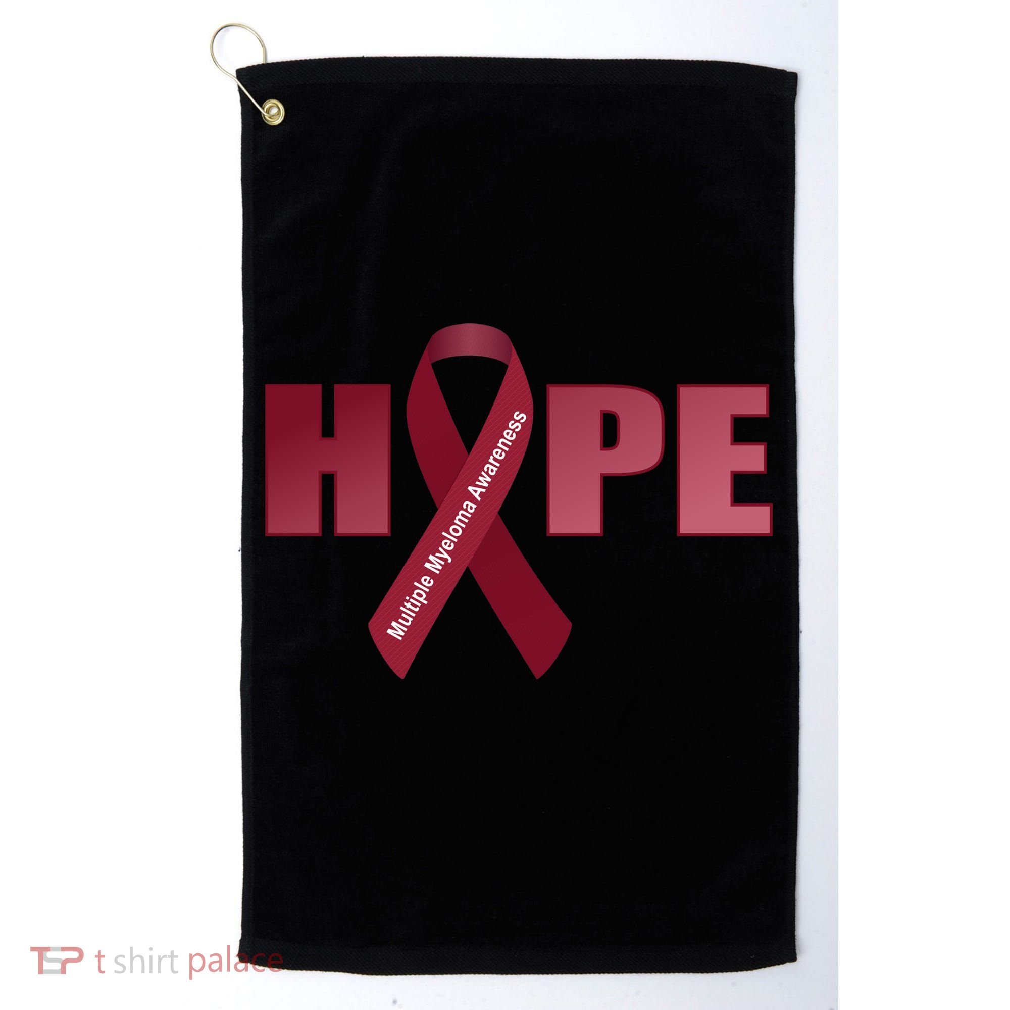 Hope For Multiple Myeloma Awareness Tribute Golf Towel