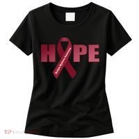 Hope For Multiple Myeloma Awareness Tribute Women's T-Shirt thumb 0