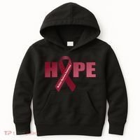 Hope For Multiple Myeloma Awareness Tribute Kids Hoodie thumb 0