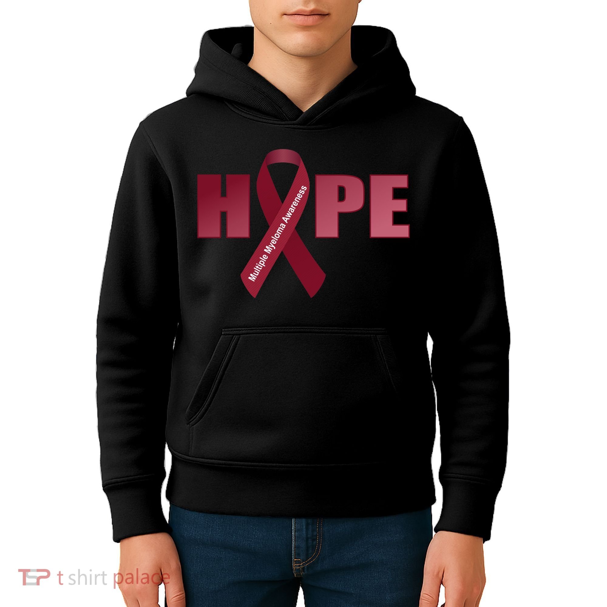 Hope For Multiple Myeloma Awareness Tribute Kids Hoodie