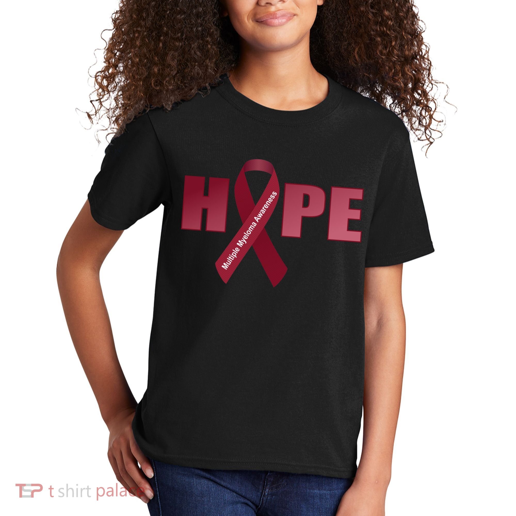 Hope For Multiple Myeloma Awareness Tribute Kids T-Shirt