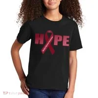 Hope For Multiple Myeloma Awareness Tribute Kids T-Shirt thumb 2