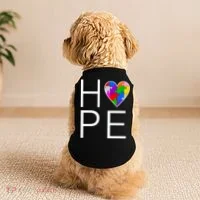 Hope Love Autism Doggie Tank thumb 2