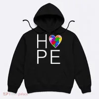 Hope Love Autism Hoodie thumb 0