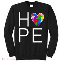 Hope Love Autism Sweatshirt thumb 0