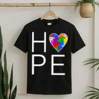 Hope Love Autism T-Shirt thumb 2