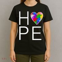 Hope Love Autism T-Shirt thumb 4