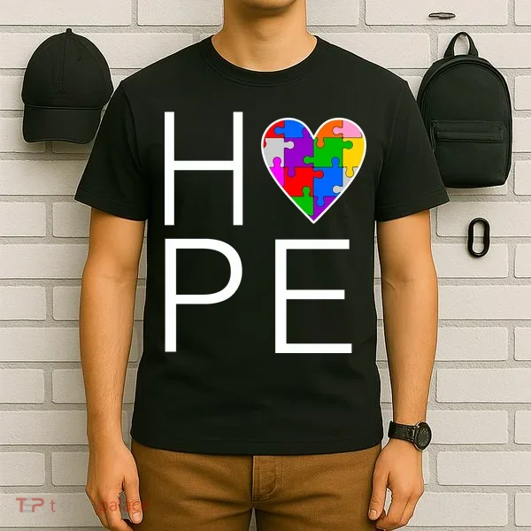 Hope Love Autism T-Shirt