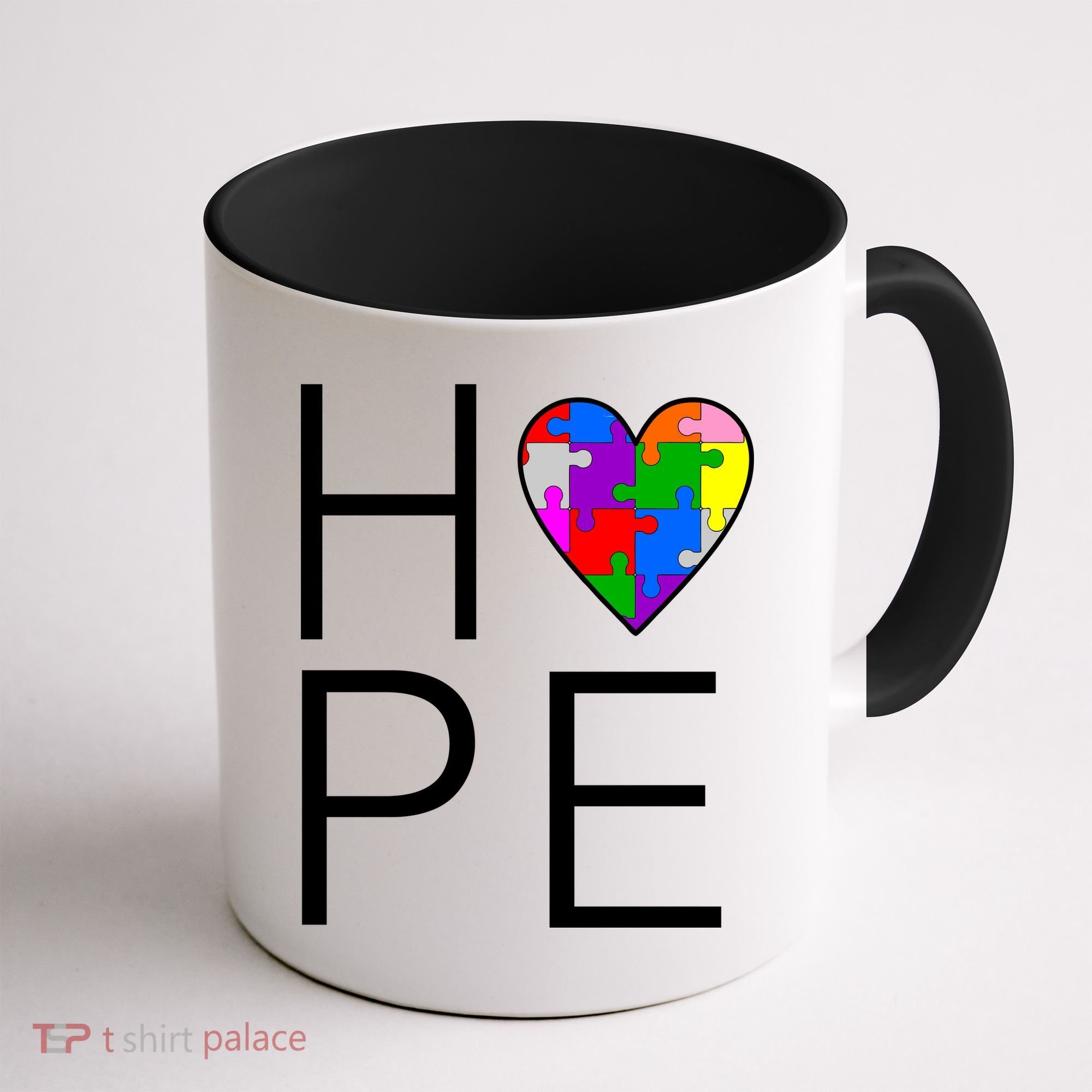 Hope Love Autism Coffee Mug