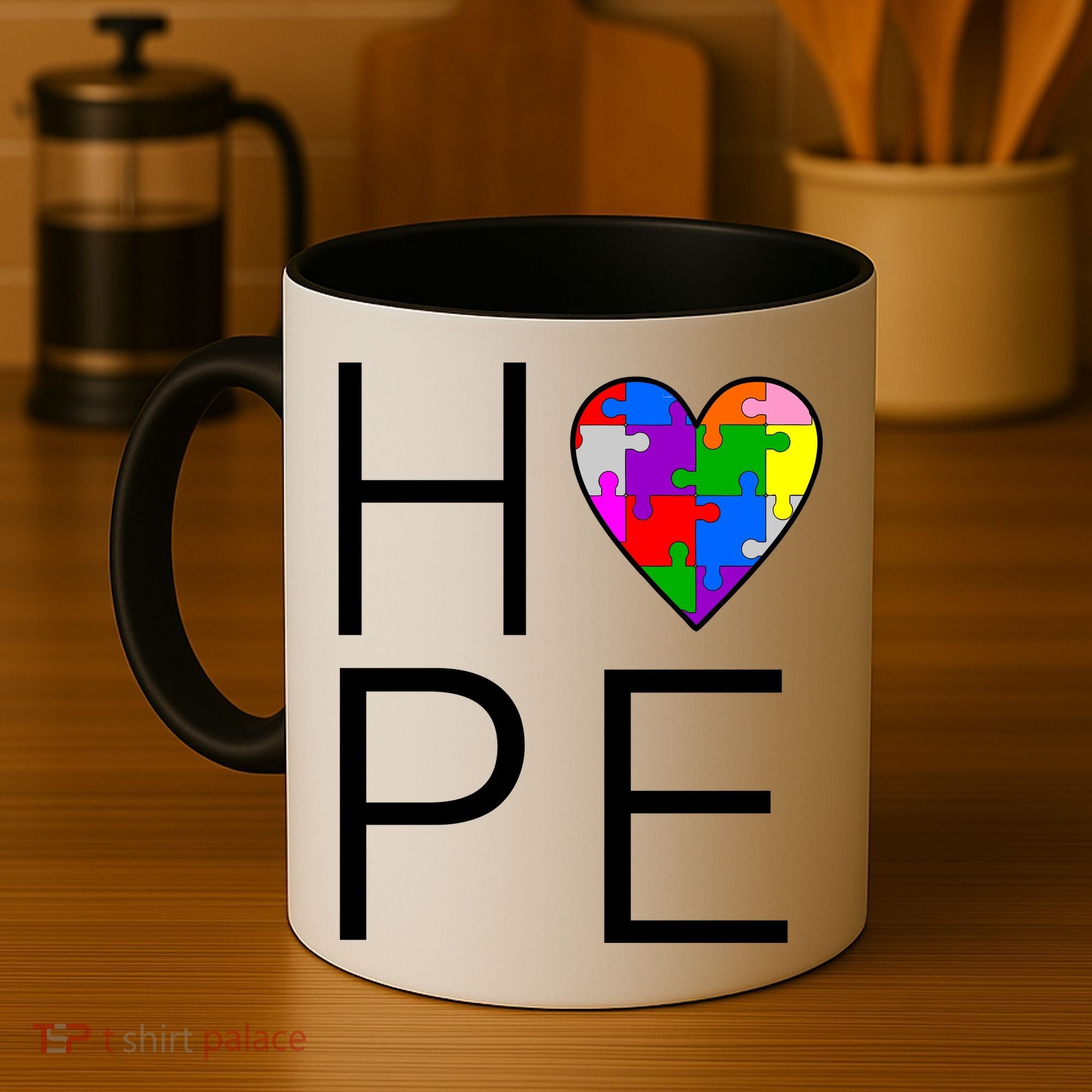Hope Love Autism Coffee Mug