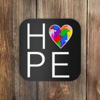 Hope Love Autism Coaster thumb 0