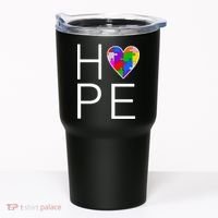 Hope Love Autism Tumbler thumb 0