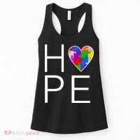 Hope Love Autism Women's Tank Top thumb 0