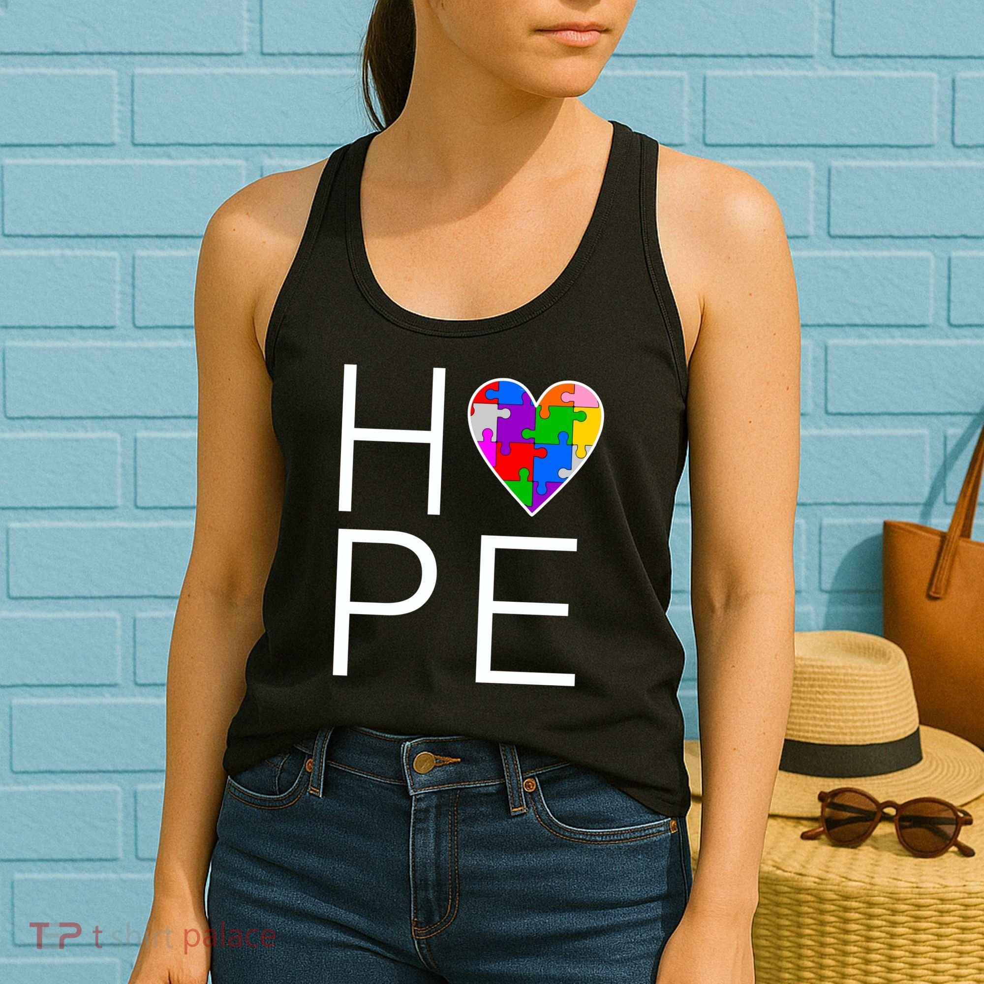 Hope Love Autism Women's Tank Top