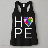 Hope Love Autism Women's Tank Top thumb 3