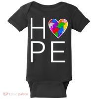 Hope Love Autism Baby Bodysuit thumb 0